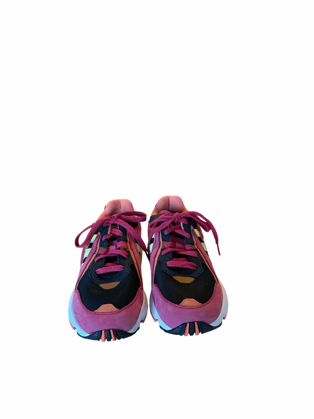 adidas Originals Yung-96 Chasm Sneakers Pink Hi-Res Yellow - Men's US 7 / UK 6.5